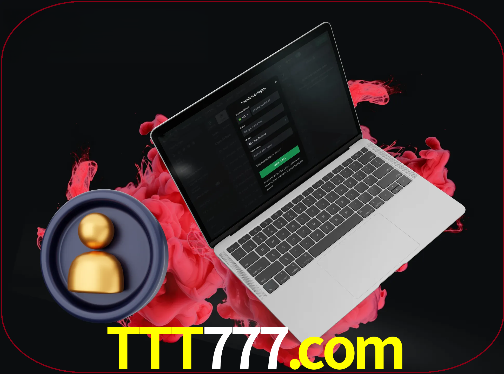 No cabeçalho do site ttt777, clique no botão que o levará a um formulário especial onde terá de introduzir as suas informações actuais.