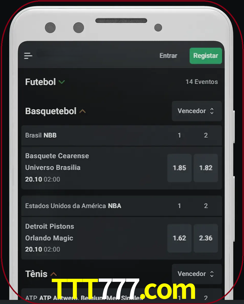 Aposte e assista aos esportes em formato ao vivo.