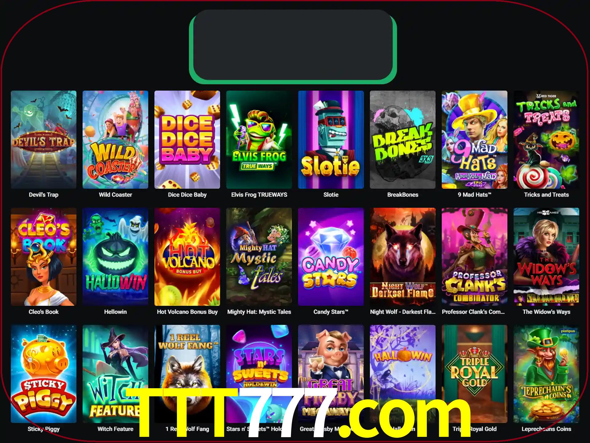 Procure por seus amados jogos de slot.