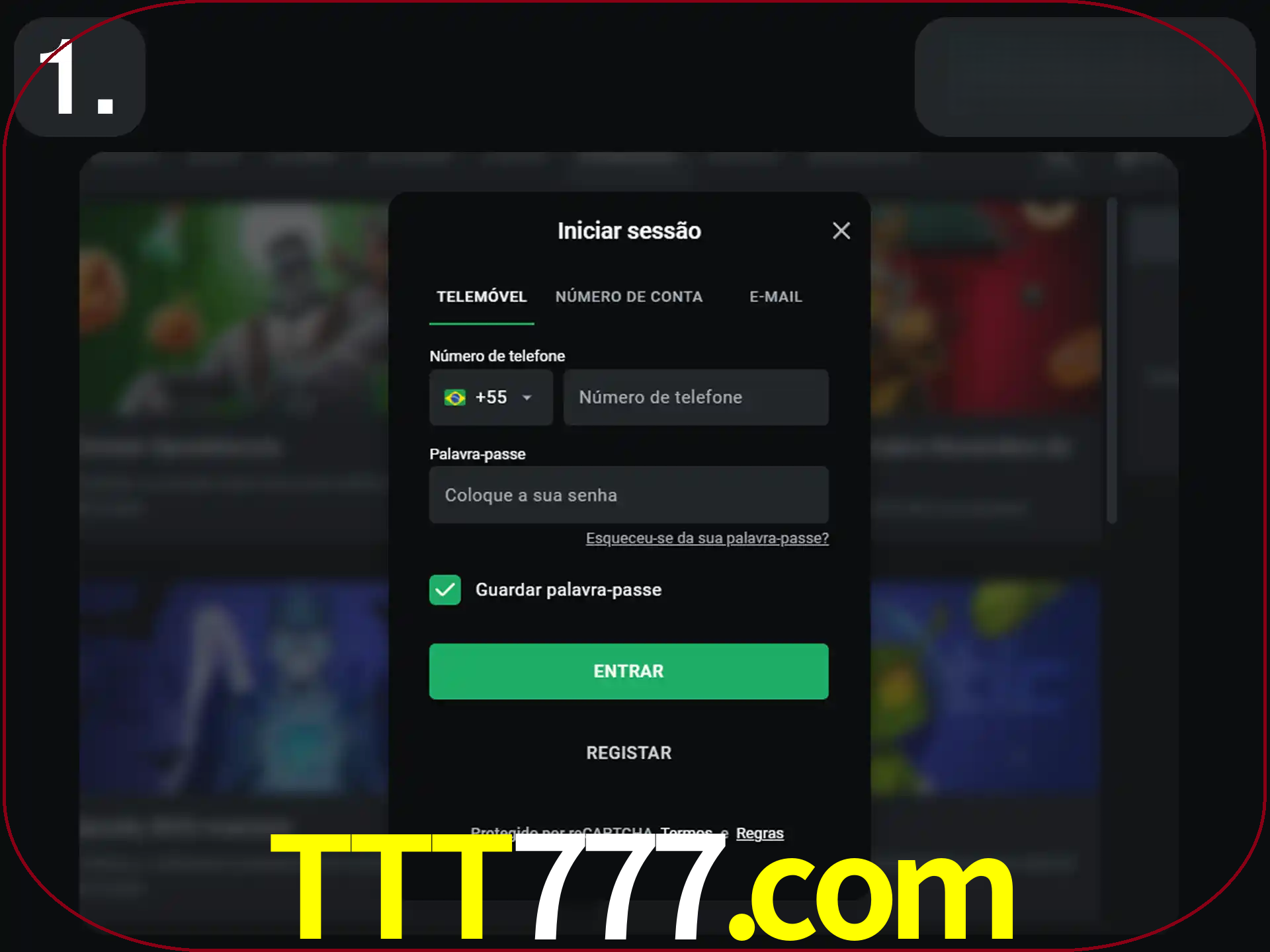 Acesse o site.