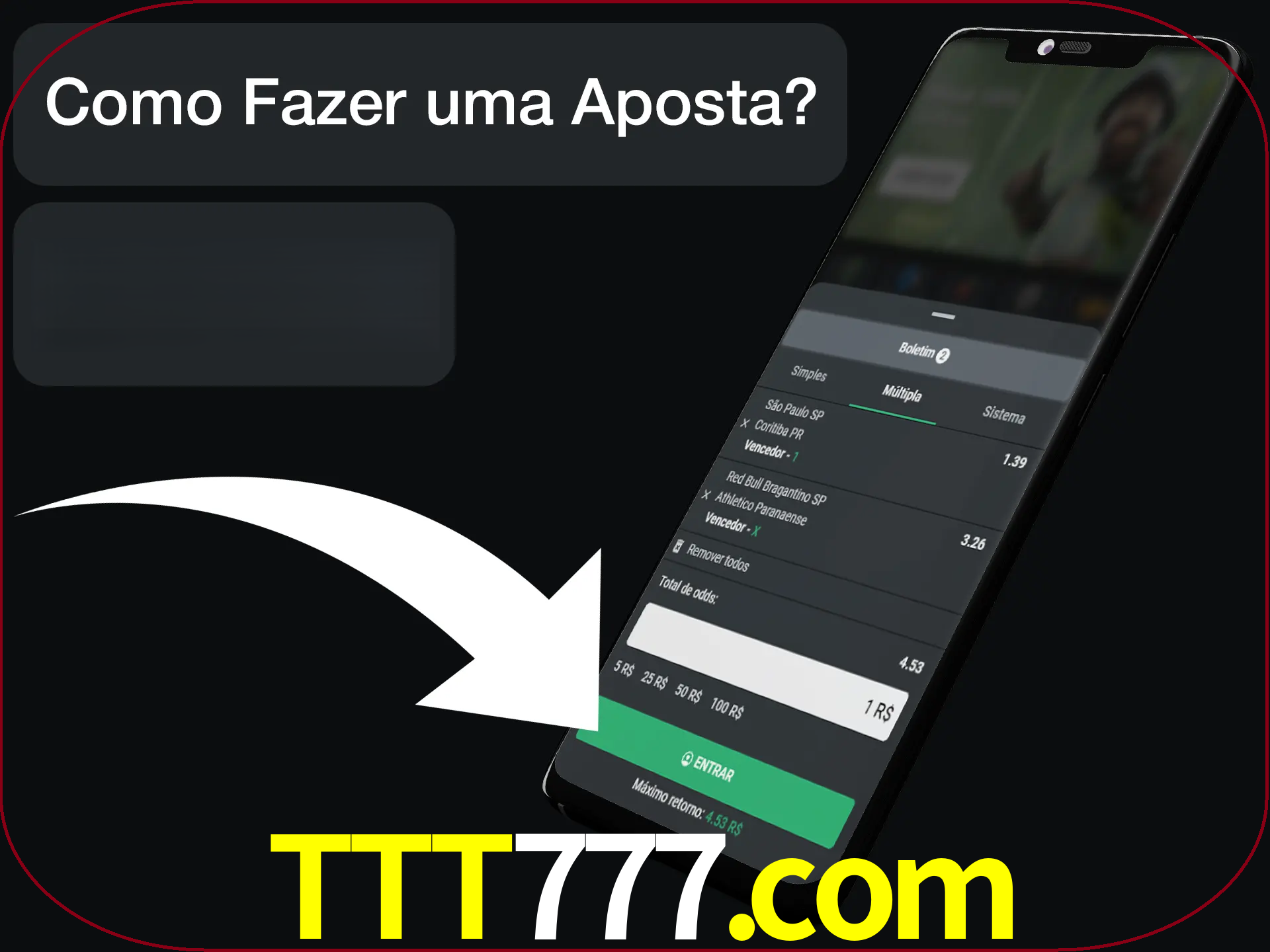 Preencha sua aposta e aguarde o resultado.